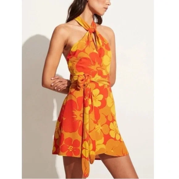 Faithfull The Brand Odette Mini Dress - Picture 3 of 10